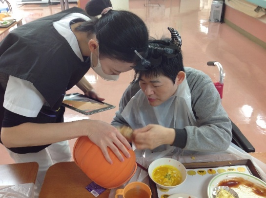 障害者支援施設 山郷館ハッピー！ハロウィン！