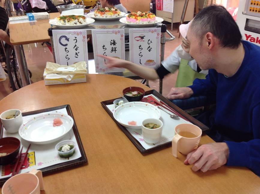 山郷館　ひな祭りランチ会