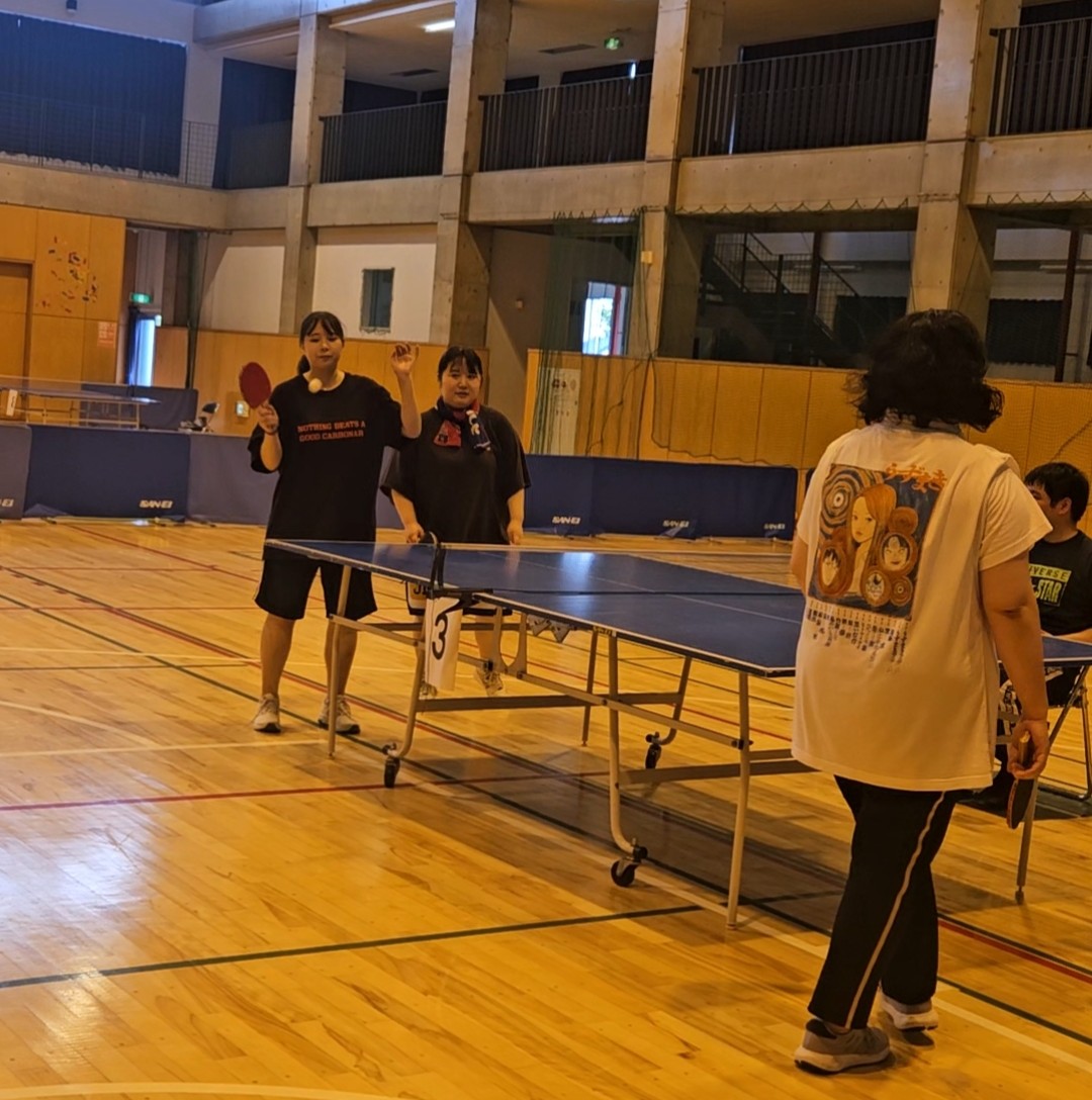 山郷館　弥生地区親睦卓球大会に参加しました！