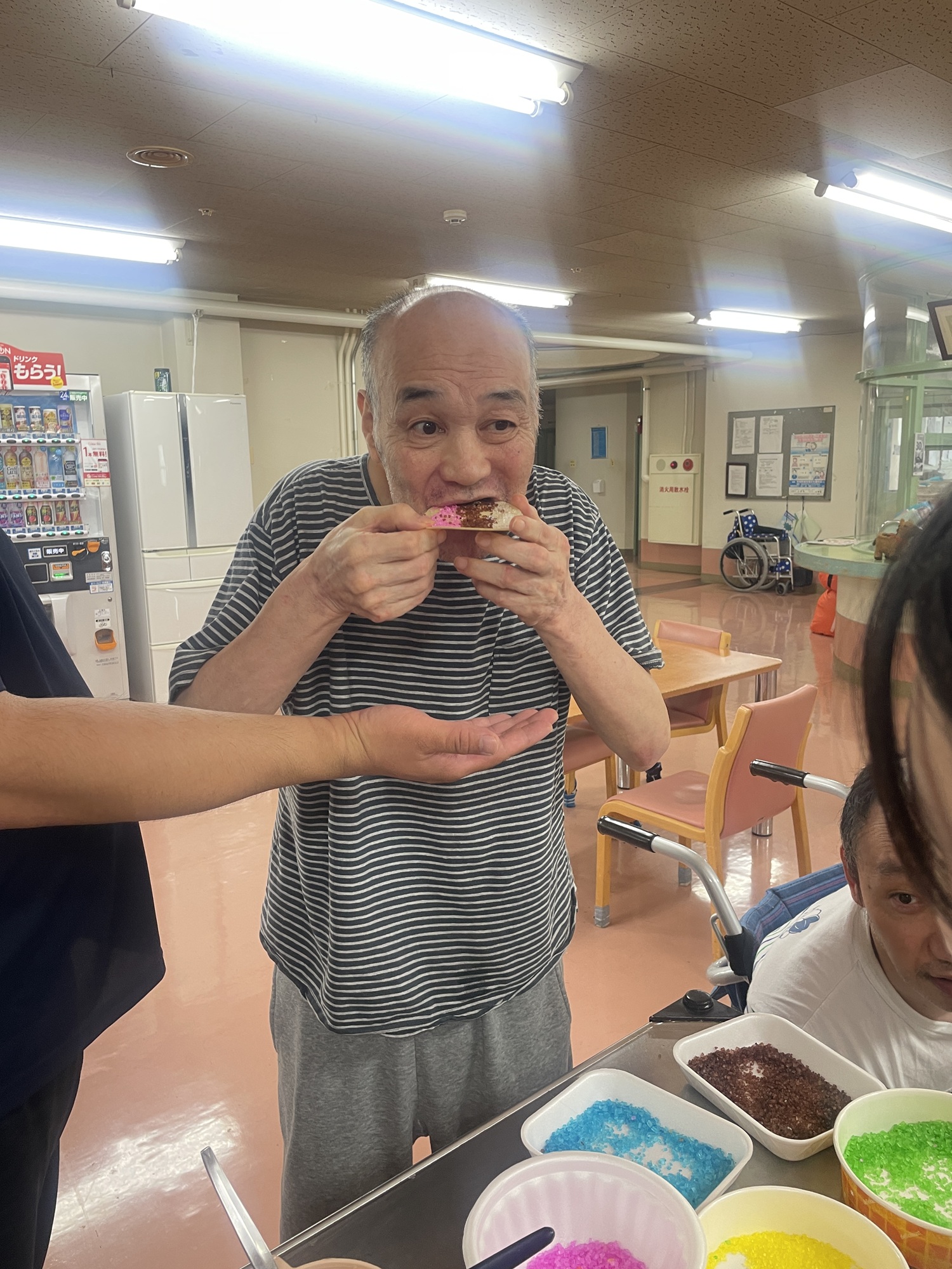 山郷館　屋台メニューで夏祭り！